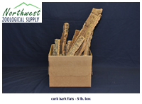 cork bark flats - 5 lb. box